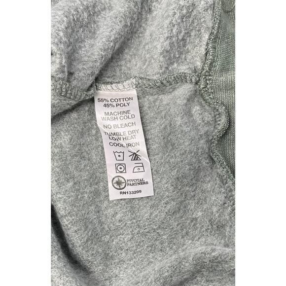 TCU Horned Frogs LevelWear Women's Full Zip Jacket Gray Size Large Pre-Owned - Picture 6 of 11